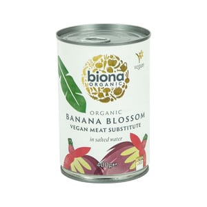 Biona Organic Banana Blossom Meat Substitute In Salted Water 400 g