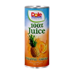 Dole 100% Pineapple-Orange Juice 240 ml