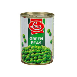 اشتري قم بشراء لونا بازلاء خضراء 380 جم Online at Best Price من الموقع - من لولو هايبر ماركت Canned Peas في الكويت