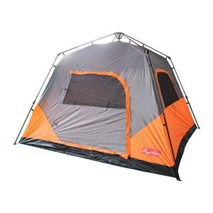 Relax Camping Tent, Grey, 270×300×195 cm