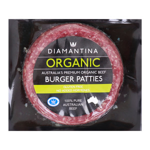 Diamantina Organic Burger Patties 150 g