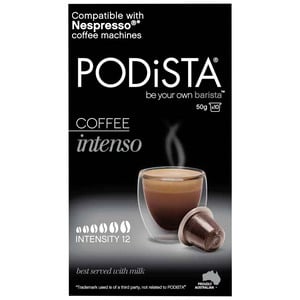 Podista Coffee Intenso 10 pcs 50 g