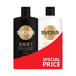 Syoss Renew 7 Shampoo 500 ml + Conditioner 500 ml