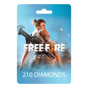 Free Fire Digital Gift Card, 210 Diamonds