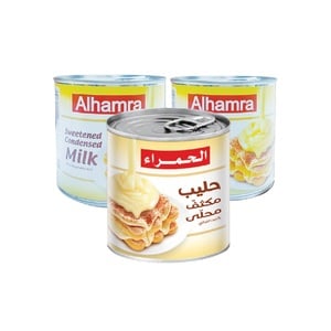 Alhamra Sweetened Condensed Milk Value Pack 3 x 370 g
