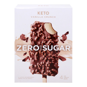 Buy Keto Pint Vanilla Crunch Ice Cream Bars 4 pcs 325 ml Online at Best Price | Ice Cream Impulse | Lulu Kuwait in Kuwait