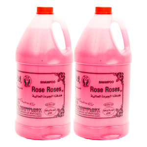 Rose Roses Abaya Shampoo Value Pack 2 x 4 Litres