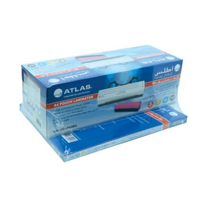 Atlas A4 Laminator + lamination Pouch A4 50 Pcs Combo Pack ASP47