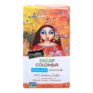 Signature Select Decaf Colombia Medium Roast Ground Coffee 312 g