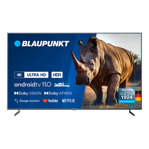 Blaupunkt 85 inches 4K-UHD Android LED Smart TV, Black, 85UBC8000D