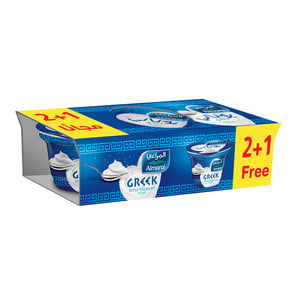 Buy Almarai Greek Plain Yoghurt 150 g 2+1 Online at Best Price | Plain Yoghurt | Lulu Kuwait in UAE