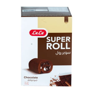 Buy LuLu Super Roll Chocolate 6 x 60 g Online at Best Price | Cakes & Pies | Lulu UAE in UAE