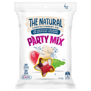 The Natural Confectionary Co. Party Mix Gummy Candy 220 g