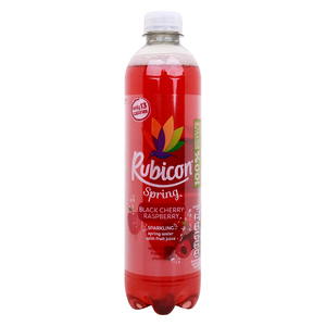 Rubicon Black Cherry & Raspberry Sparkling Spring Water With Fruit Juice 500 ml