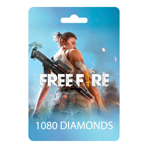 Free Fire Digital Gift Card, 1080 Diamonds