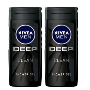 اشتري قم بشراء نيفيا جل استحمام للرجال ديب كلين 2 × 250مل Online at Best Price من الموقع - من لولو هايبر ماركت Shower Gel&Body Wash في الامارات