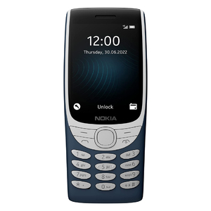 Nokia 4G Dual Sim Feature Phone, 128MB Stoarage, 48MB RAM, Blue, TA-1485 DS GCC