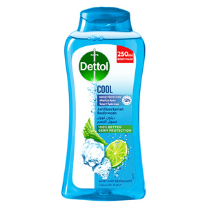 Dettol Cool Shower Gel & Bodywash Mint & Bergamot Fragrance 250 ml