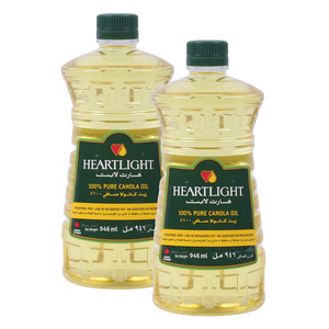 Heart Light Canola Oil Value Pack 2 x 946 ml