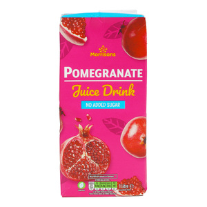 Buy Morrisons No Added Sugar Pomegranate Juice Drink 1 Litre Online at Best Price | Imported for you | Lulu UAE in Kuwait