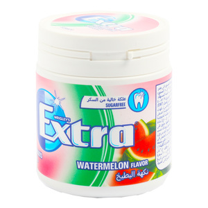 Wrigley's Sugar free Extra Watermelon Flavor Chewing Gum 84 g