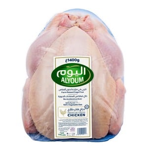 اشتري قم بشراء Alyoum Fresh Whole Chicken 1.4 kg Online at Best Price من الموقع - من لولو هايبر ماركت Fresh Poultry في الكويت