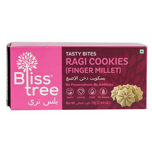 Bliss Tree Ragi Finger Millet Cookies 75 g