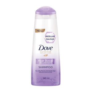 Dove Shampoo Hair  Boost Nourishment 340ml