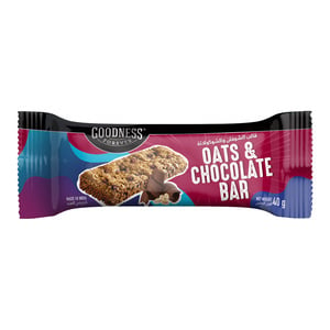 Buy Goodness Forever Oats & Chocolate Bar 10 x 40 g Online at Best Price | Cereal Bars | Lulu UAE in UAE