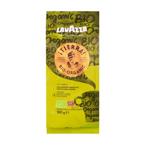 Lavazza Organic Ground Coffee, Light Roast, 180 g