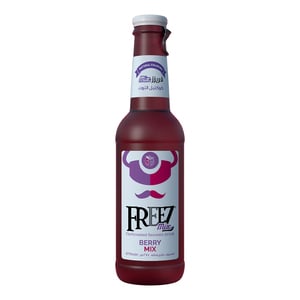اشتري قم بشراء Freez Berry Mix Carbonated Flavoured Drink 6 x 275 ml Online at Best Price من الموقع - من لولو هايبر ماركت Cola Bottle في الكويت
