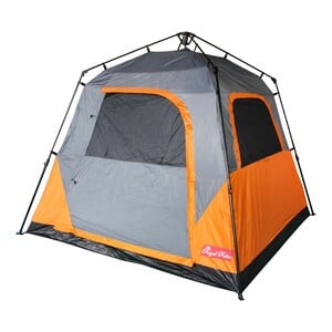 Relax Camping Tent, Grey, 240×240×185 cm