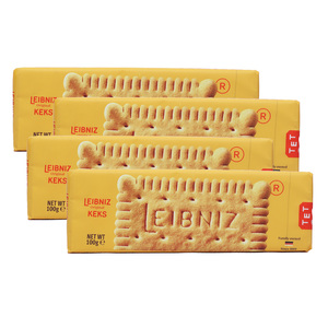 Bahlsen Leibniz Butter Biscuits 4 x 100 g