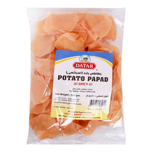 Datar Potato Spicy Papad, 200 g