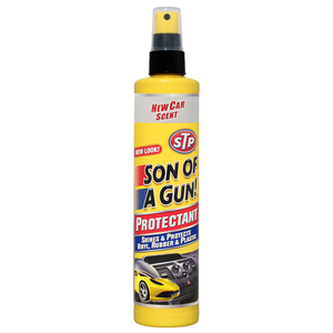 STP Son of Gun Protectant- New Car Scent, 295 ml/10 Oz