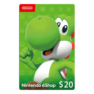 Nintendo eShop Digital Gift Card, 20$