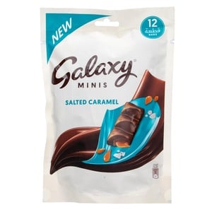 Galaxy Salted Caramel Milk Chocolate Minis 12 pcs 168 g