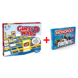 Hasbro Guess Who + Monopoly Fortnite HSO11