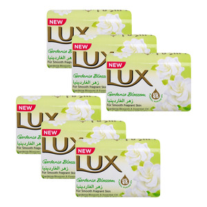 Lux Soap Gardenia Blossom, 6 x 120 g