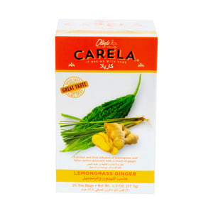 Olinda Carela Lemongrass Ginger Tea 25 Teabags 37.5 g