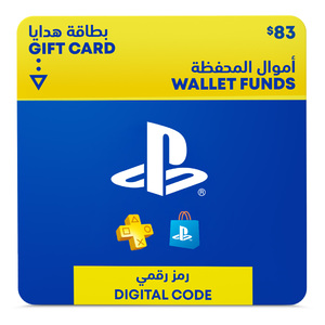 Sony Wallet Top-up Digital Gift Card, 83 USD
