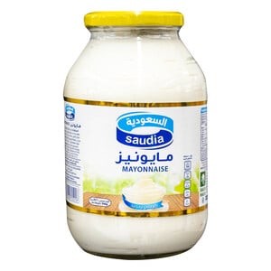 Buy Saudia Mayonnaise Glass Jar 946 g Online at Best Price | Mayonnaise | Lulu KSA in Saudi Arabia