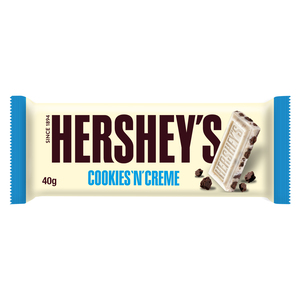 Buy Hersheys Cookies n Creme Flavour White Chocolate 40 g Online at Best Price | Covrd Choco.Bars&Tab | Lulu KSA in Kuwait