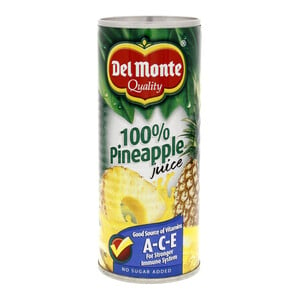 Del Monte No Added Sugar Pineapple Juice 220 ml