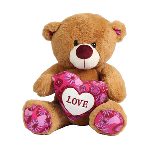 Fabiola Soft Bear With Heart 30cm YD4560 Assorted