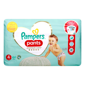 Pampers Premium Care Pants Size 4, 9-14kg 44 pcs