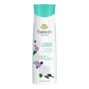 Yardley English Gardenia Refreshing Body Spray 200 ml