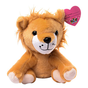 Cuddly Lovables Roary Lion Plush Toy, 15 cm, Orange, CL45
