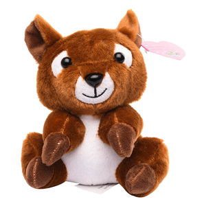 Cuddly Lovables Wild Squirrel Plush Toy, 15 cm, Brown, CL28