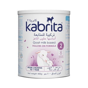 Buy Kabrita Follow-on Formula 2 Based on Goat Milk 6 - 12 Months 400 g Online at Best Price | Baby milk powders & formula | Lulu KSA in UAE